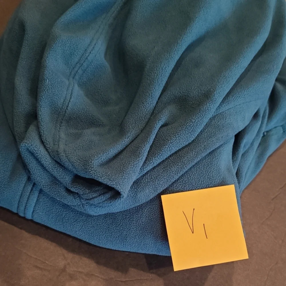 Rei blue fleeces jacket full zip women's Size M hooded - Picture 12 of 12